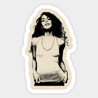 Aaliyah Sticker